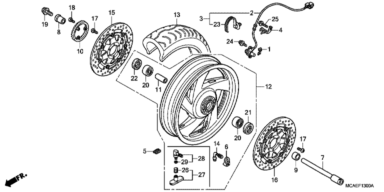 FRONT WHEEL