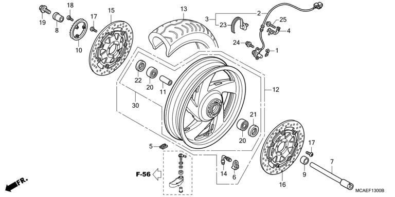 FRONT WHEEL