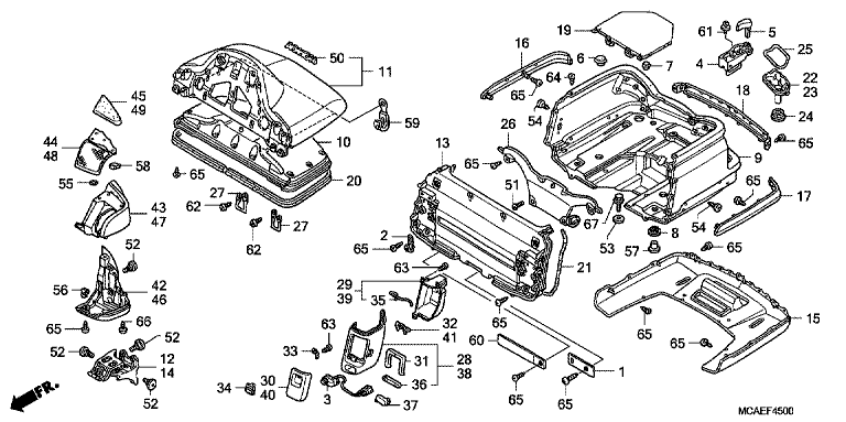 TRUNK BOX (GL18009/A)