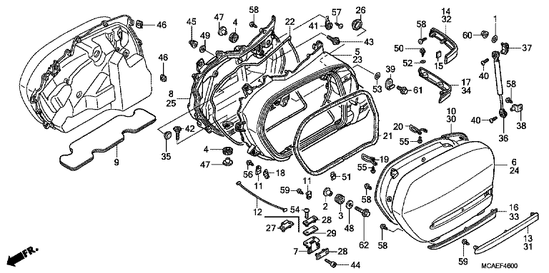 SADDLEBAG (GL18009/A)