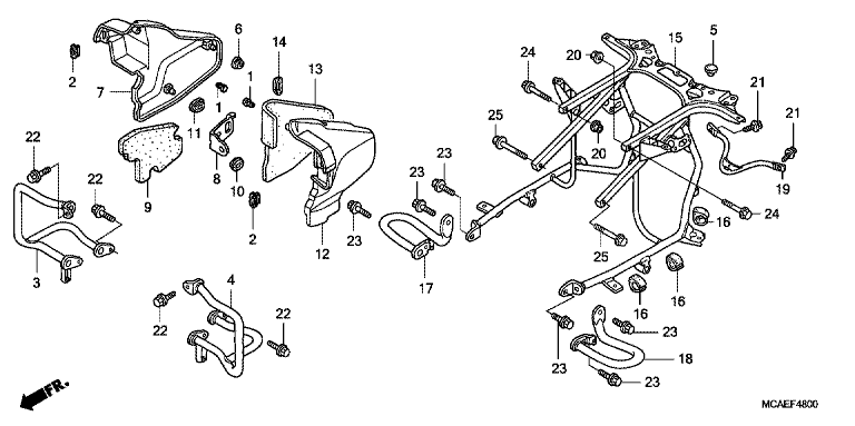 ENGINE GUARD (GL18009/A)
