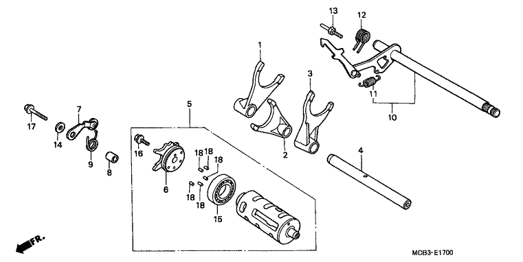 GEARSHIFT DRUM