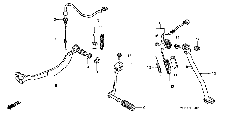 PEDAL/STAND