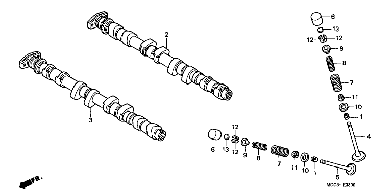 CAMSHAFT/VALVE