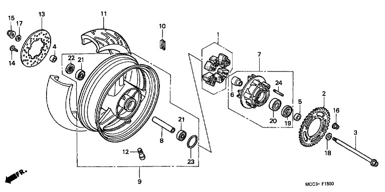 REAR WHEEL