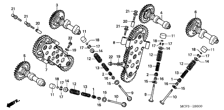 CAMSHAFT/VALVE