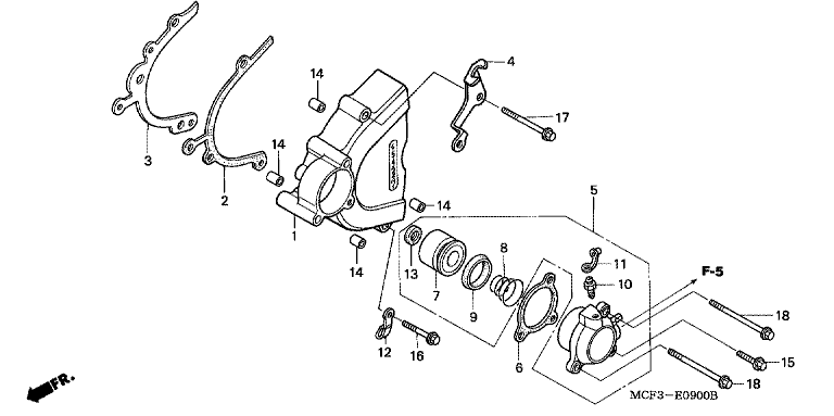 LEFT CRANKCASE COVER