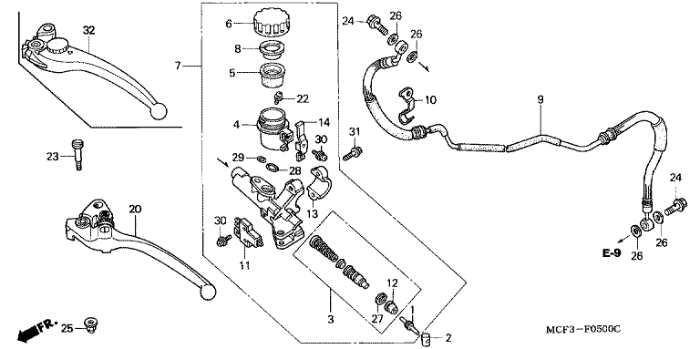 CLUTCH MASTER CYLINDER