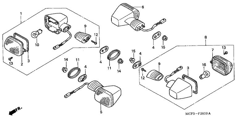 INDICATOR (VTR1000SPY/1) (VTR1000SP2/3-CM)