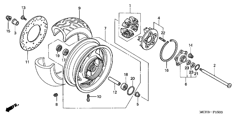 REAR WHEEL
