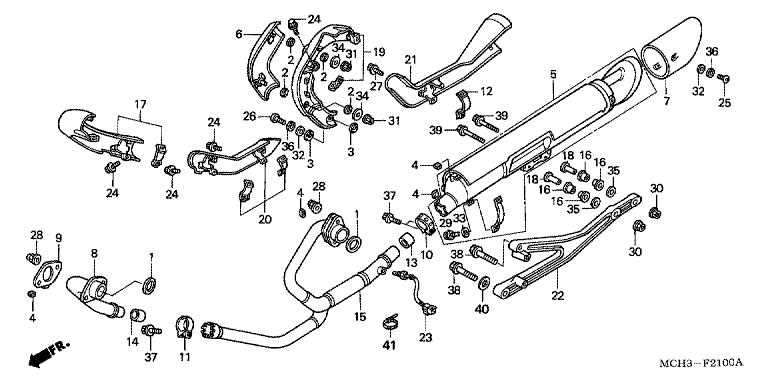 EXHAUST MUFFLER