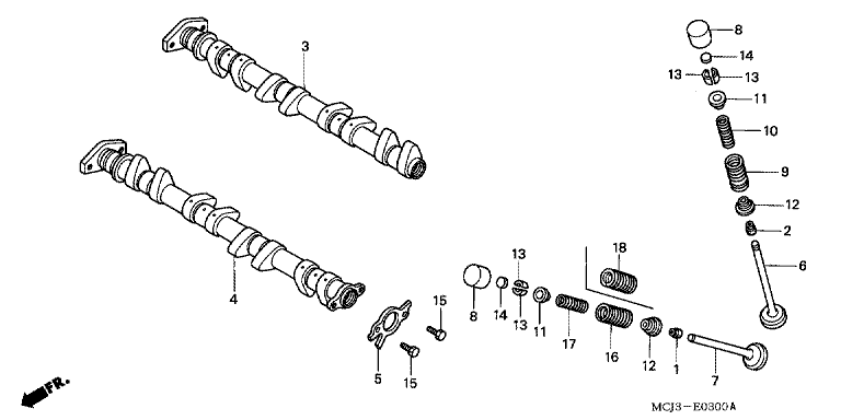 CAMSHAFT/VALVE