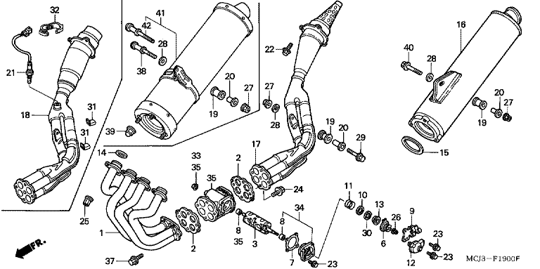 EXHAUST MUFFLER