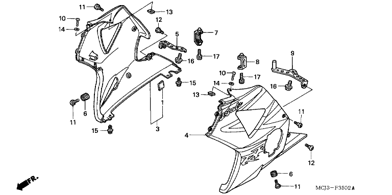 LOWER COWL (3)