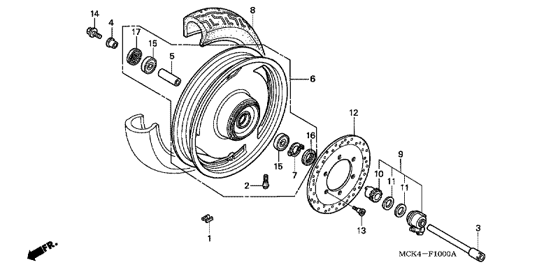 FRONT WHEEL