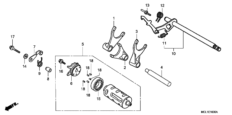 GEARSHIFT DRUM