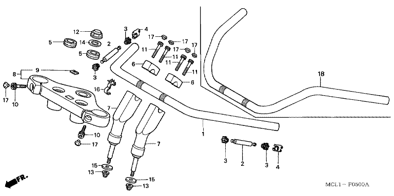 HANDLE PIPE/TOP BRIDGE (1)