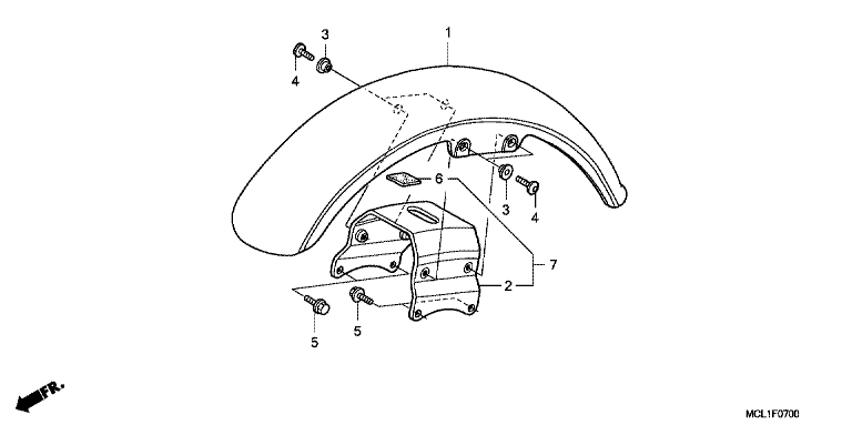 FRONT FENDER