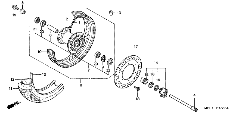 FRONT WHEEL