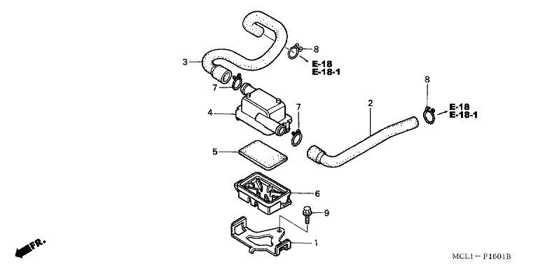 SUB AIR CLEANER