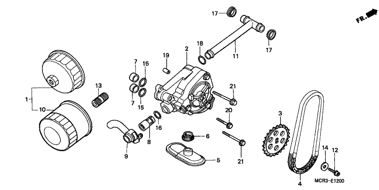 OIL FILTER/OIL PUMP