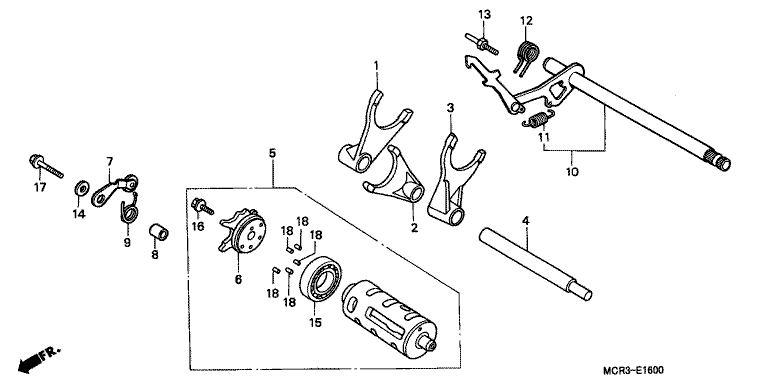 GEARSHIFT DRUM