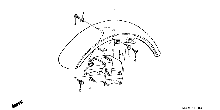 FRONT FENDER