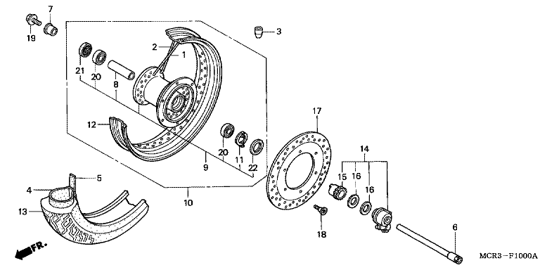 FRONT WHEEL