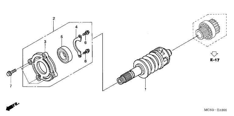 PRIMARY SHAFT