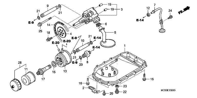 OIL PUMP/OIL PAN