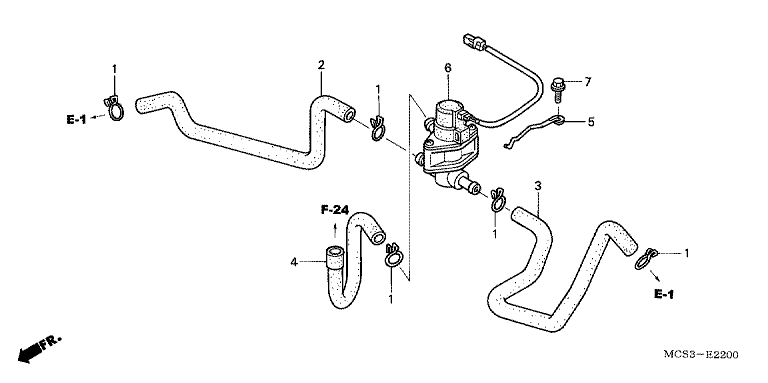 AIR INJECTION CONTROL VALVE