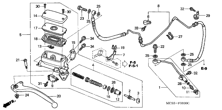 CLUTCH MASTER CYLINDER