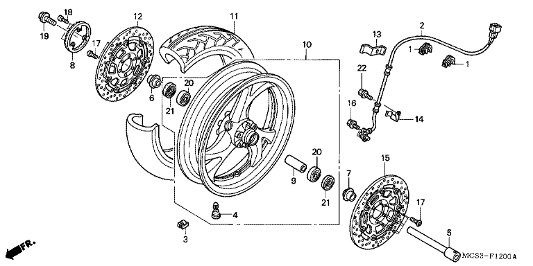 FRONT WHEEL