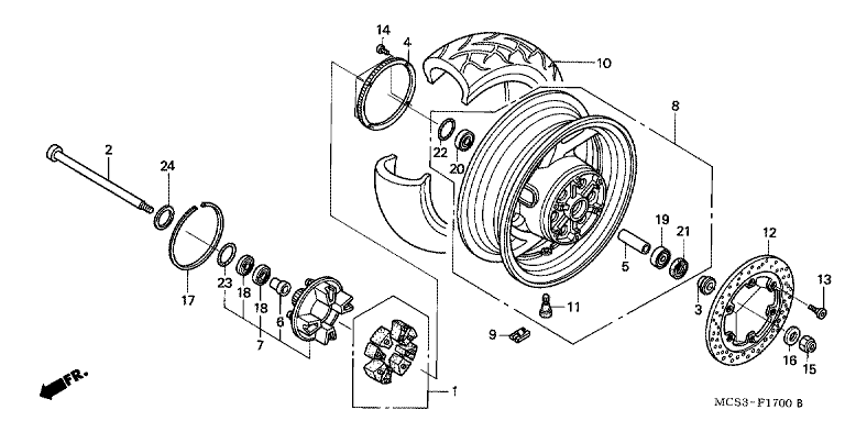 REAR WHEEL
