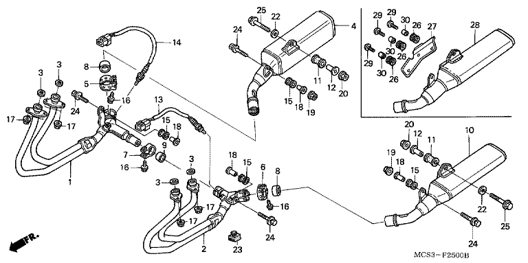 EXHAUST MUFFLER