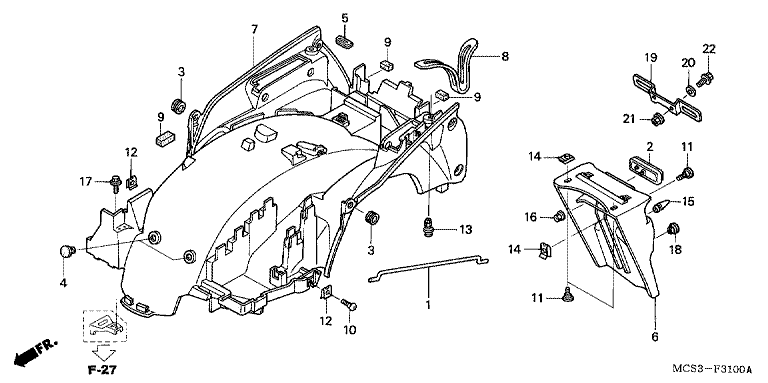 REAR FENDER
