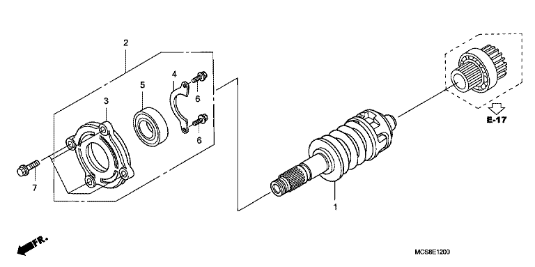PRIMARY SHAFT