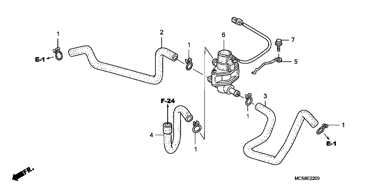 AIR INJECTION CONTROL VALVE