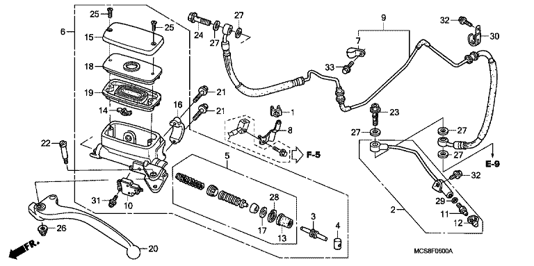 CLUTCH MASTER CYLINDER