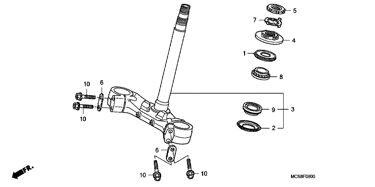 STEERING STEM