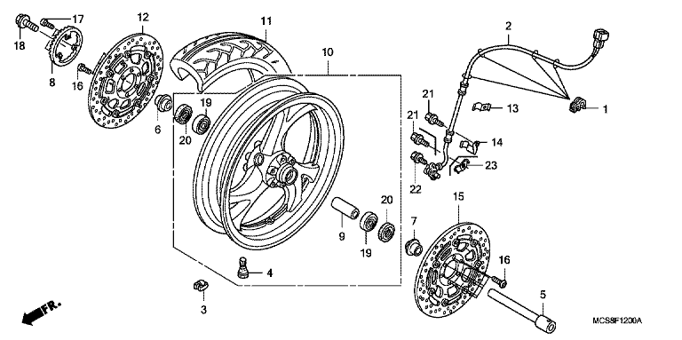 FRONT WHEEL