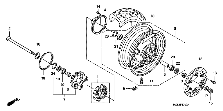 REAR WHEEL