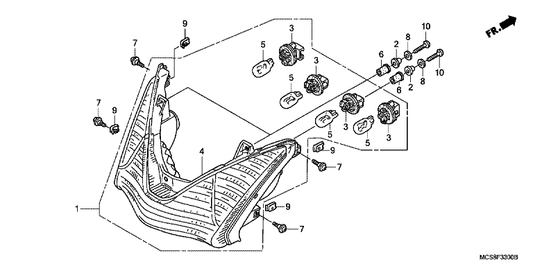 REAR COMBINATION LIGHT