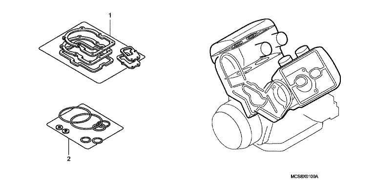 GASKET KIT A