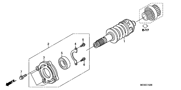 PRIMARY SHAFT