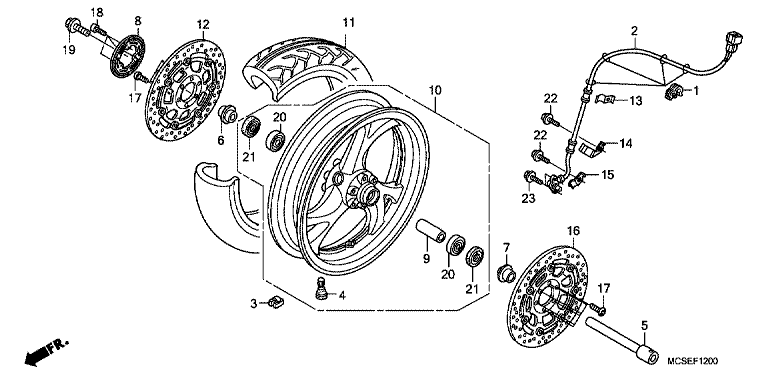 FRONT WHEEL