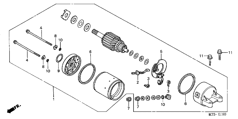 STARTING MOTOR