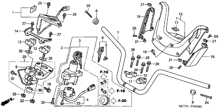 HANDLE BAR/ HANDLE COVER