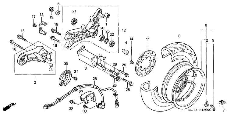 REAR WHEEL