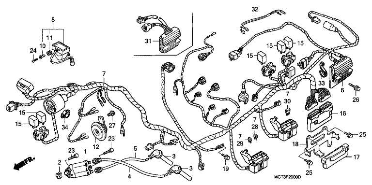 WIRE HARNESS (FJS6001/2/D3/D4/D5)